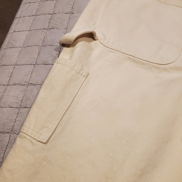 J. Crew 90's Classic Straight High-Rise Cropped Painter Pants In Natural - Picture 7 of 7